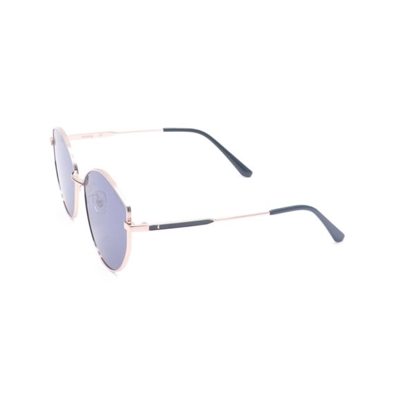 Noblag Melbin Gold Blue Lenses Women\'s Cat-Eye Sunglasses Frame Metal main image 4